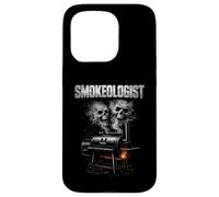 Carcasa para iPhone 15 Pro Smokeologist Funny BBQ Smoker Pitmaster Grill Master Humor