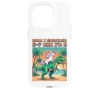 Carcasa para iPhone 15 Pro Sobreviví Six Seven Ahora Im 8 8th Birthday 67 Meme Unicornio