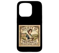 Carcasa para iPhone 15 Pro Sociedad de Chicas obstinadas y testarudas - Jane Austen Fan