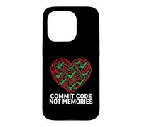 Carcasa para iPhone 15 Pro Software Engineer Commit Code Not Memories
