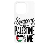Carcasa para iPhone 15 Pro Someone In Palestine Loves Me Palestine Heart
