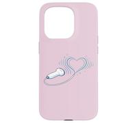 Carcasa para iPhone 15 Pro Sonógrafo Ultrasonido Tecnología Sonda Cardíaca Amor Escáner
