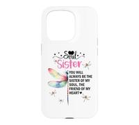 Carcasa para iPhone 15 Pro Soul Sisters Women You Will Always Be The Sister of My Heart