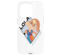 Carcasa para iPhone 15 Pro Space Jam: A New Legacy Lola Bunny Grid