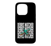 Carcasa para iPhone 15 Pro Space Junk Debris Watcher Satellite Tracker