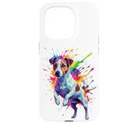 Carcasa para iPhone 15 Pro Splash Art Jack Russell