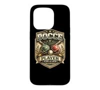 Carcasa para iPhone 15 Pro Squadra Italiana di giocatori di Bocce retrò Bocce Player