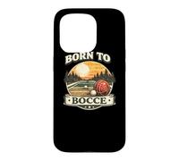 Carcasa para iPhone 15 Pro Squadra Italiana di giocatori di Bocce retrò Born to Bocce