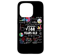 Carcasa para iPhone 15 Pro Square Root of 144 12th Birthday 12 Year Old Math Nerd