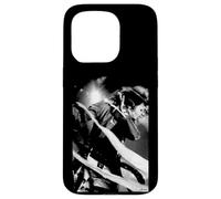 Carcasa para iPhone 15 Pro Steven Tyler Aerosmith Live Get A Grip Era por Andy Willsher