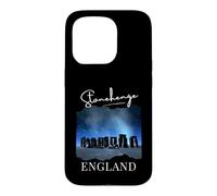 Carcasa para iPhone 15 Pro Stonehenge by Night Tourist Travel Souvenir Gran Bretaña Reino Unido