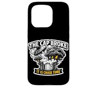 Carcasa para iPhone 15 Pro Storm Chasing The Cap Broke Termodinámica Tiempo de persecución
