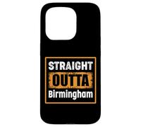 Carcasa para iPhone 15 Pro Straight Outta Birmingham Alabama USA Retro Envejecido