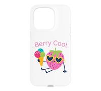 Carcasa para iPhone 15 Pro Strawberry Berry Cool Summer Icecream