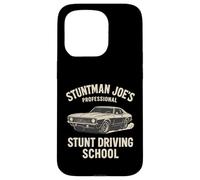 Carcasa para iPhone 15 Pro Stuntman Joe's Professional Stunt Driving School Test Pass