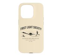 Carcasa para iPhone 15 Pro Sunrise Running Coffee Miles Music Corredor de la mañana