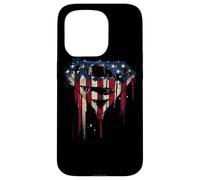 Carcasa para iPhone 15 Pro Superman Bleeding Classic Shield