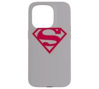 Carcasa para iPhone 15 Pro Superman Crimson & Gray Shield Grey
