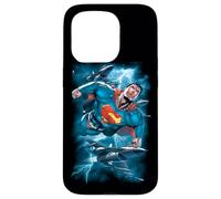 Carcasa para iPhone 15 Pro Superman Stormy Flight