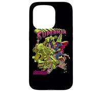 Carcasa para iPhone 15 Pro Superman Versus Metallo Blacklight