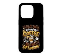 Carcasa para iPhone 15 Pro T-Ball Mamá Café Ciego Optimismo tee Ball Mama