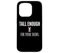 Carcasa para iPhone 15 Pro Tall Enough for Your Shins Cute Bunny Rabbit Boxing