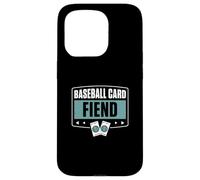 Carcasa para iPhone 15 Pro Tarjeta de béisbol Fiend Cool Baseball Fan Coleccionista de Tarjetas coleccionables