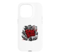 Carcasa para iPhone 15 Pro Tatuaje De Tinta Y Runa Saga Viking Norse Raven