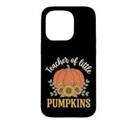 Carcasa para iPhone 15 Pro Teacher of Little Pumpkins Boho Fall Floral