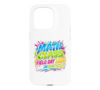 Carcasa para iPhone 15 Pro Teacher Student Field Day Let The Games Begin Math Field Day