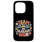 Carcasa para iPhone 15 Pro Team Jesus We Already Won Victoria del Ganador Espiritual |-