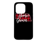 Carcasa para iPhone 15 Pro Tela Escocesa roja cultivada en casa de Nebraska Buffalo NE State Love