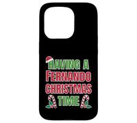 Carcasa para iPhone 15 Pro Tener un Nombre de reunión Familiar de Fernando Christmas Time