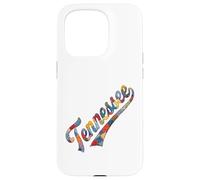 Carcasa para iPhone 15 Pro Tennessee Patchwork Script Southern Pride Women's