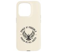 Carcasa para iPhone 15 Pro Teología Reformada Verdad a Toda Costa Martín Lutero - Negro