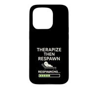 Carcasa para iPhone 15 Pro Terapeuta Gamer Controlador Emocional Jugador Salud Mental Diversión