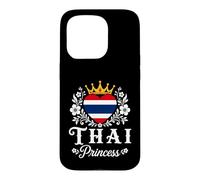 Carcasa para iPhone 15 Pro Thai Princess Thailand Flag Proud Thai Girl
