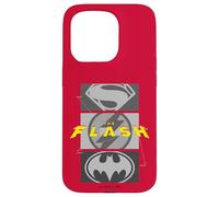 Carcasa para iPhone 15 Pro The Flash Movie Batman Supergirl Trio of Symbols