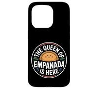 Carcasa para iPhone 15 Pro The Queen of Empanada Is Here Food Mexican Cravings |-