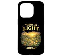 Carcasa para iPhone 15 Pro There Is Light Ahead Inspirador Esperanza Dicho edificante