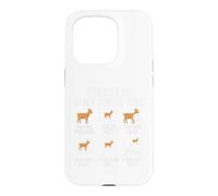 Carcasa para iPhone 15 Pro Things I Do in My Spare Time Funny Farmer Goats
