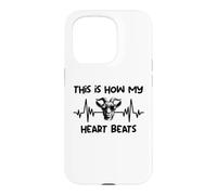 Carcasa para iPhone 15 Pro This is How my Heart Beats Goats