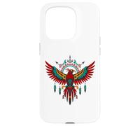 Carcasa para iPhone 15 Pro Thunderbird Native American Tribal Art Niños Nativos para Niños