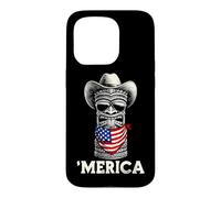 Carcasa para iPhone 15 Pro Tiki Luau Hawaiian Hawaii American Flag - Gafas de Sol de Verano