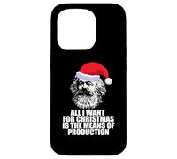 Carcasa para iPhone 15 Pro Todo LO Que Quiero Navidad Medios DE PRODUCCIÓN Karl Marx Fun Meme