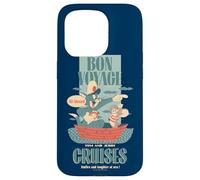 Carcasa para iPhone 15 Pro Tom and Jerry Bon Voyage Cruises