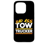 Carcasa para iPhone 15 Pro Tow Truck Driver Wrecker Bad Ass Tow Trucker