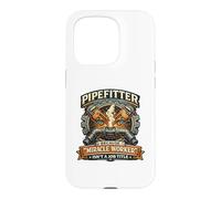 Carcasa para iPhone 15 Pro Trabajador Milagro Divertido Pipefitter Plomero Steamfitter