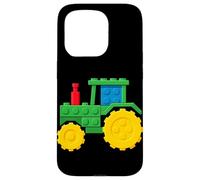 Carcasa para iPhone 15 Pro Tractor Master Builder Bloque Construcción de Ladrillos