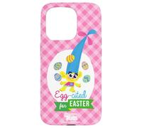 Carcasa para iPhone 15 Pro Trolls Egg-Cited For Easter